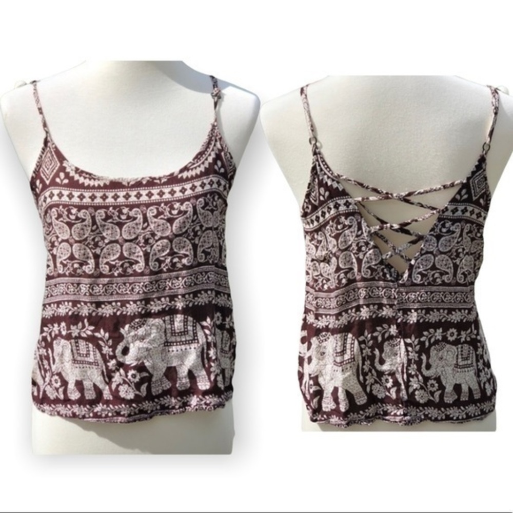 Elephant tank top from Thailand